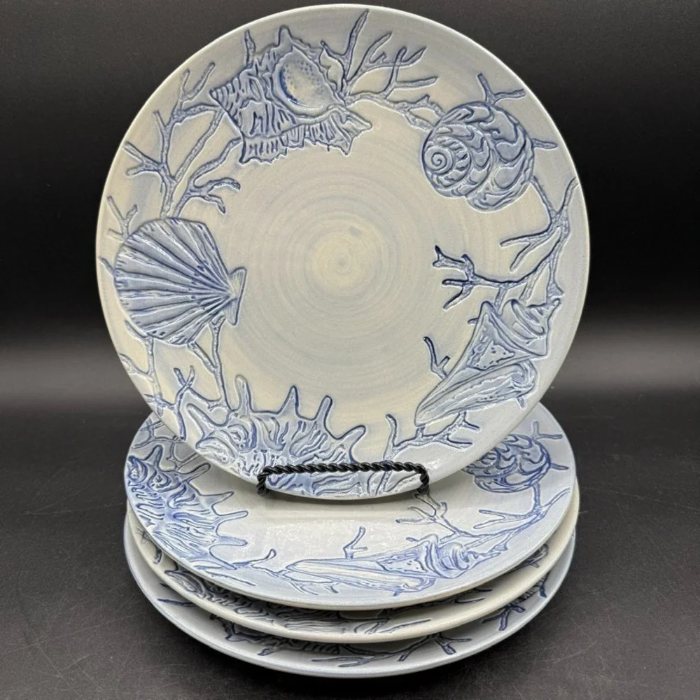 Pottery Barn Salad Dessert Plates 8